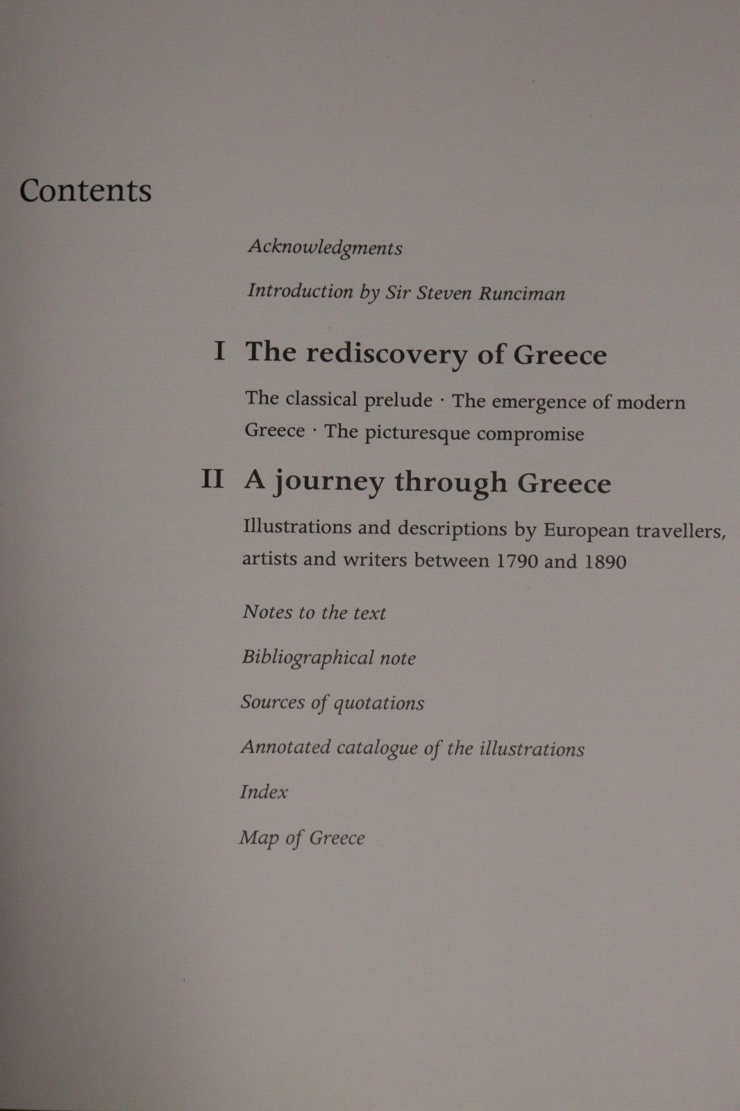 1981 The Rediscovery of Greece Greek Romanticv Art History Reference Book