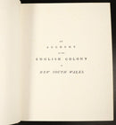 1971 2vol An Account Of The English Colony In NSW Australian History Book Set-5