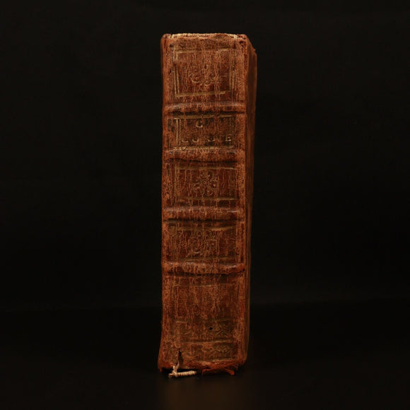 1733 C. Cornelii Taciti Opera Nova Editio Antiquarian Roman History Book Latin