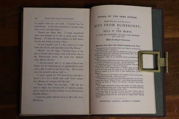 More Bits From Blinkbonny by J Strathesk - 1885 - Antique Book Novel Scotland