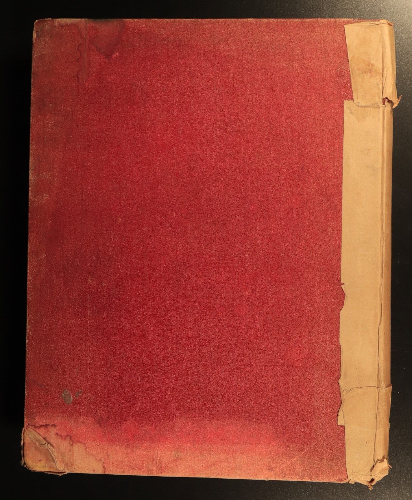 c1880 Milton's Paradise Lost: Gustave Dore Antiquarian Book Engravings In Red
