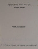 c1920 6vol Collected Works Of Bernard Shaw Literature Book Collection-16