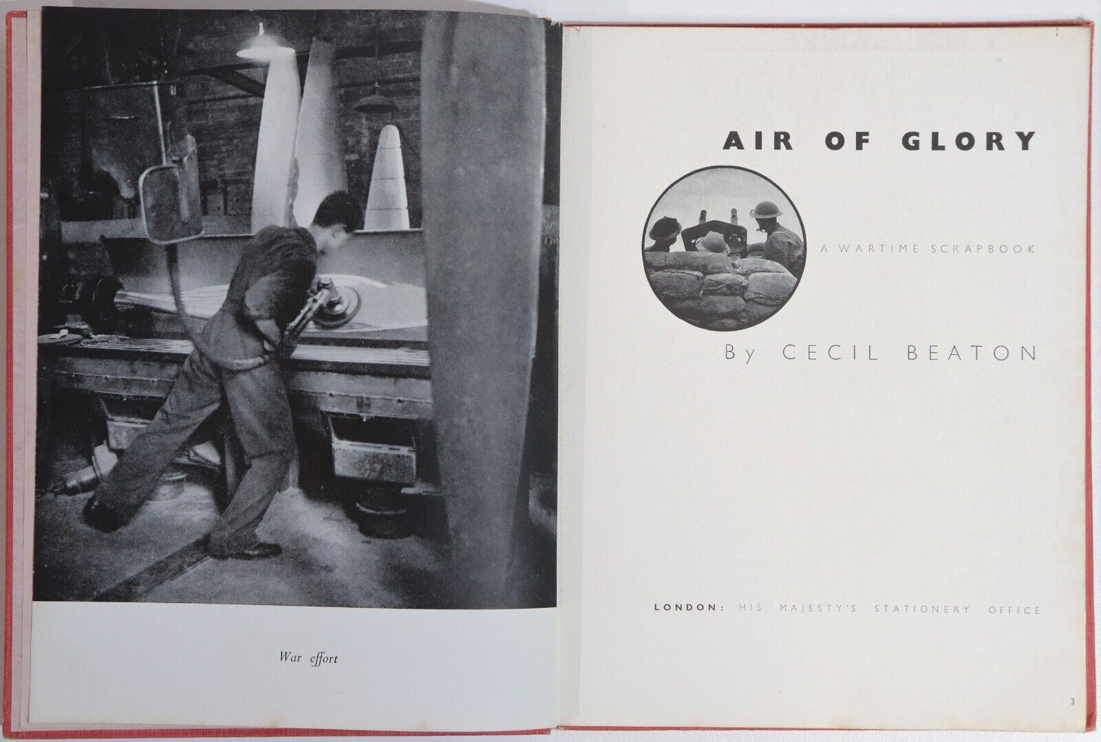 1941 Air Of Glory: A Wartime Scrapbook WW2 British Military History Book