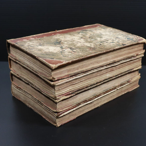 1836 4vol Tales Of The Wars Naval Military Antiquarian British History Book Set