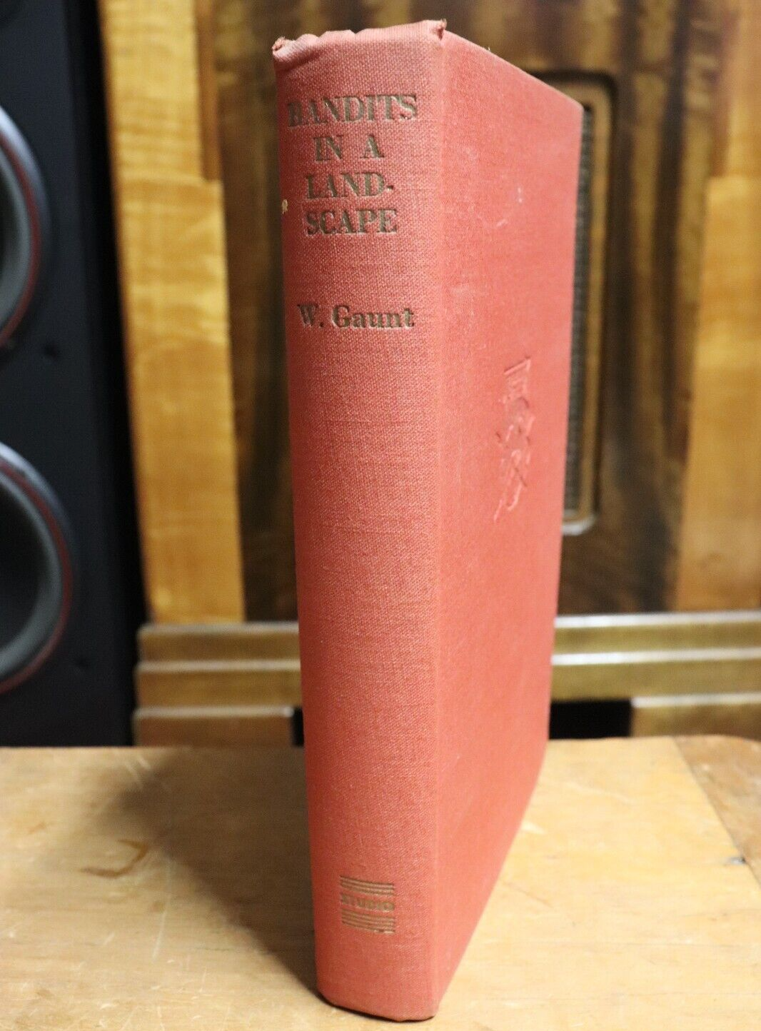 1937 Bandits In A Landscape by W Gaunt 1st Edition Antique Art History Book