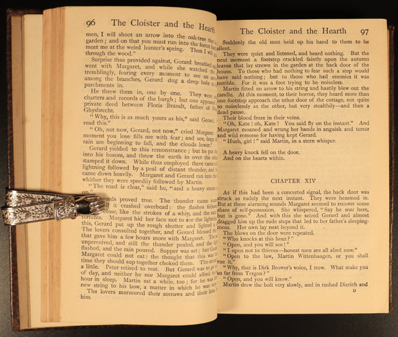 1919 Cloister & The Hearth by Charles Reade Antique Fiction Book Everyman's