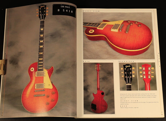 The Beauty Of The Burst Les Paul 1998 1st Edition Gibson Electric Guitar Book