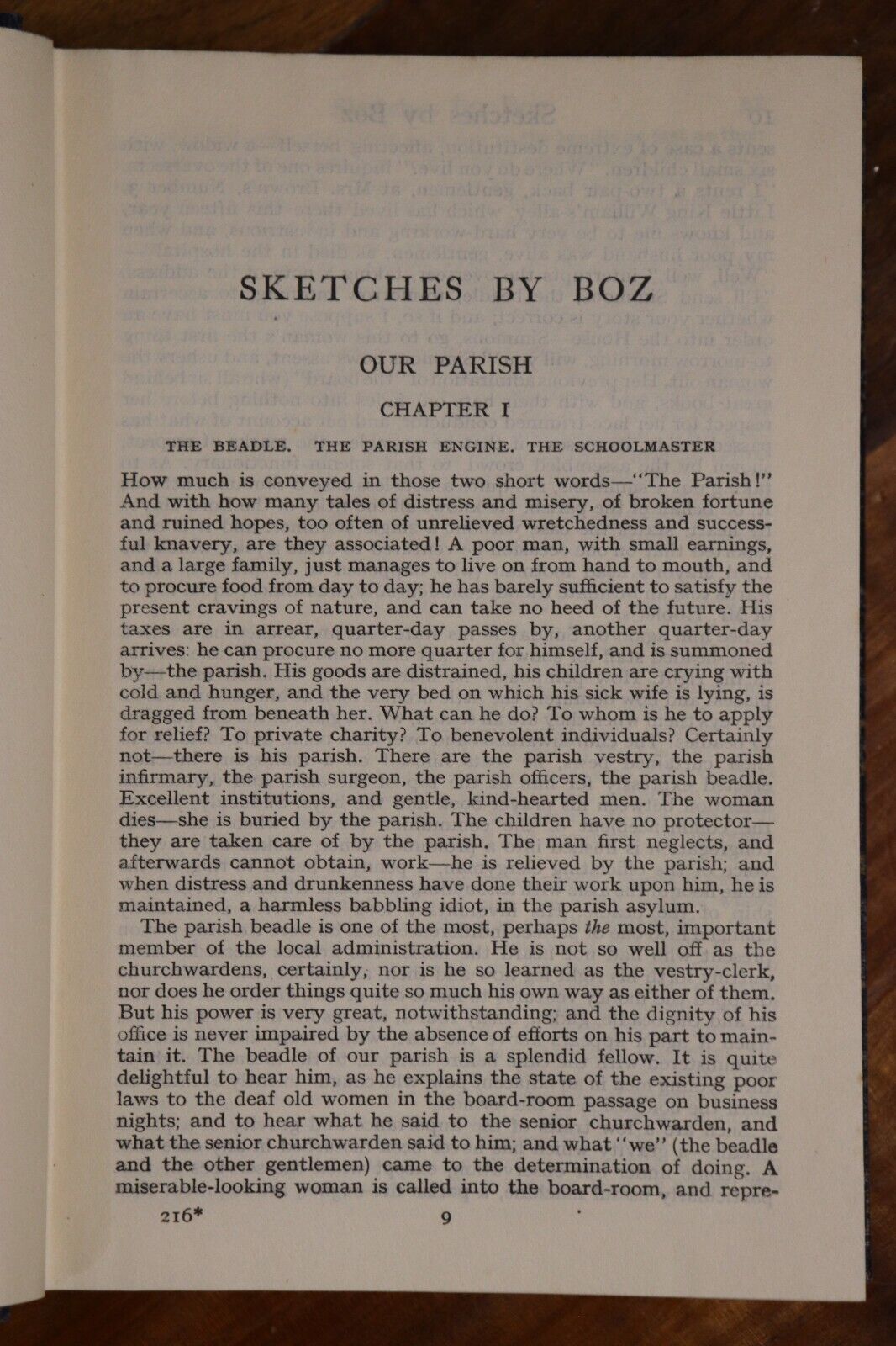 c1960 Sketches By Boz by Charles Dickens Vintage Literature British Fiction Book