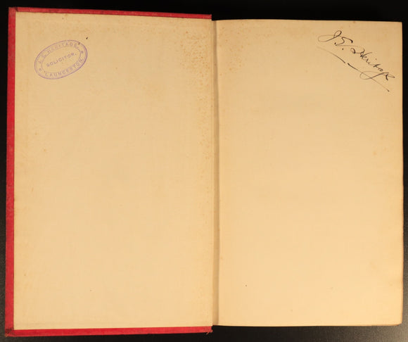 1902 Early Tasmania Papers by J.B. Walker Antique Australian History Book 1st Ed