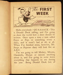 c1930's Walt Disney's Donald Duck Antique Illustrated Childrens Book Birn Bros.-6