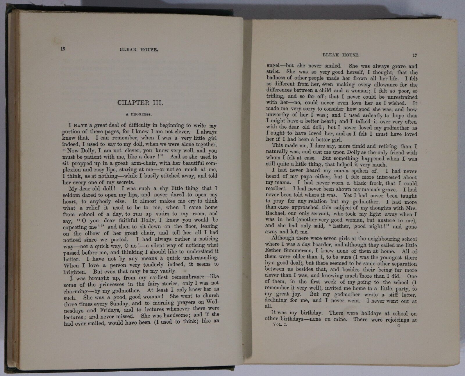 c1879 2vol Bleak House by Charles Dickens Antique British Fiction Book Set