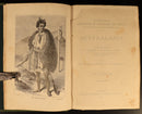 1880 Stanford's Geography & Travel: Australasia Antiquarian History Book Maps-6