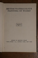 1921 British Water-Colour Painting Of Today G. Holme Antique Art Reference Book-3