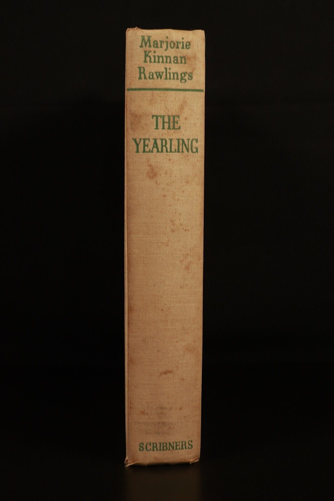 1938 The Yearling by Marjorie Kinnan Rawlings Antique American Fiction Book