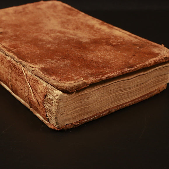 1753 Pocket Dictionary or Complete English Expositor Rare Antiquarian Book 1st