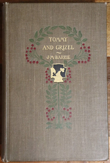 1900 Tommy and Grizel by James Barrie Antique Scottish Literature Fiction Book