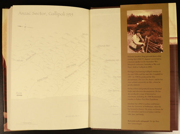 2003 Gallipoli Our Last Man Standing by J. King Australian Military History Book