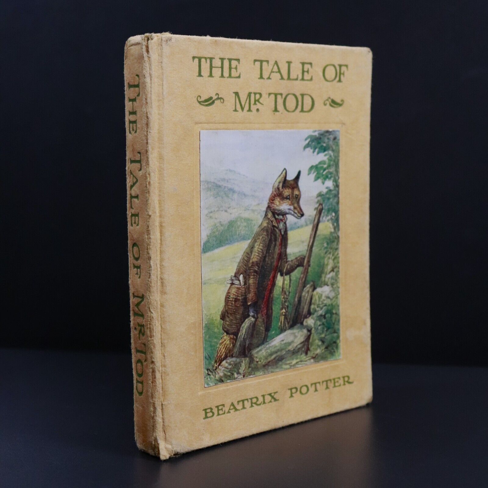 c1920 The Tale Of Mr Tod by Beatrix Potter Antique Childrens Book Illustrated