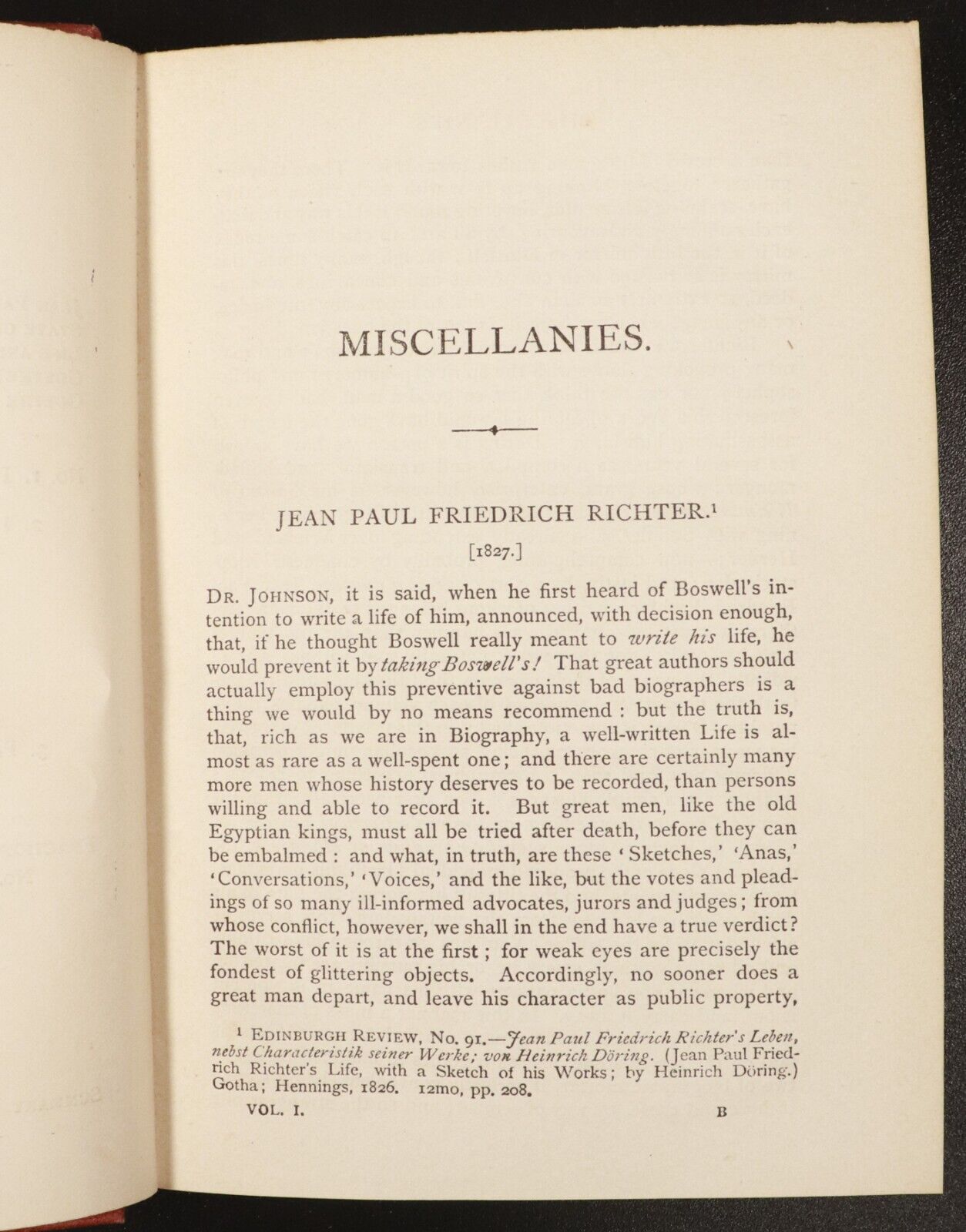 1872 6vol Critical & Miscellaneous Essays by Thomas Carlyle Antiquarian Books