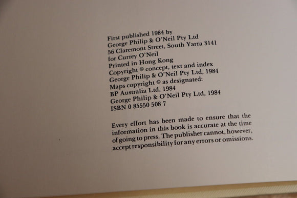 1984 Explore Historic Australia - 1200 Places/80 Maps 1st Edition Reference Book