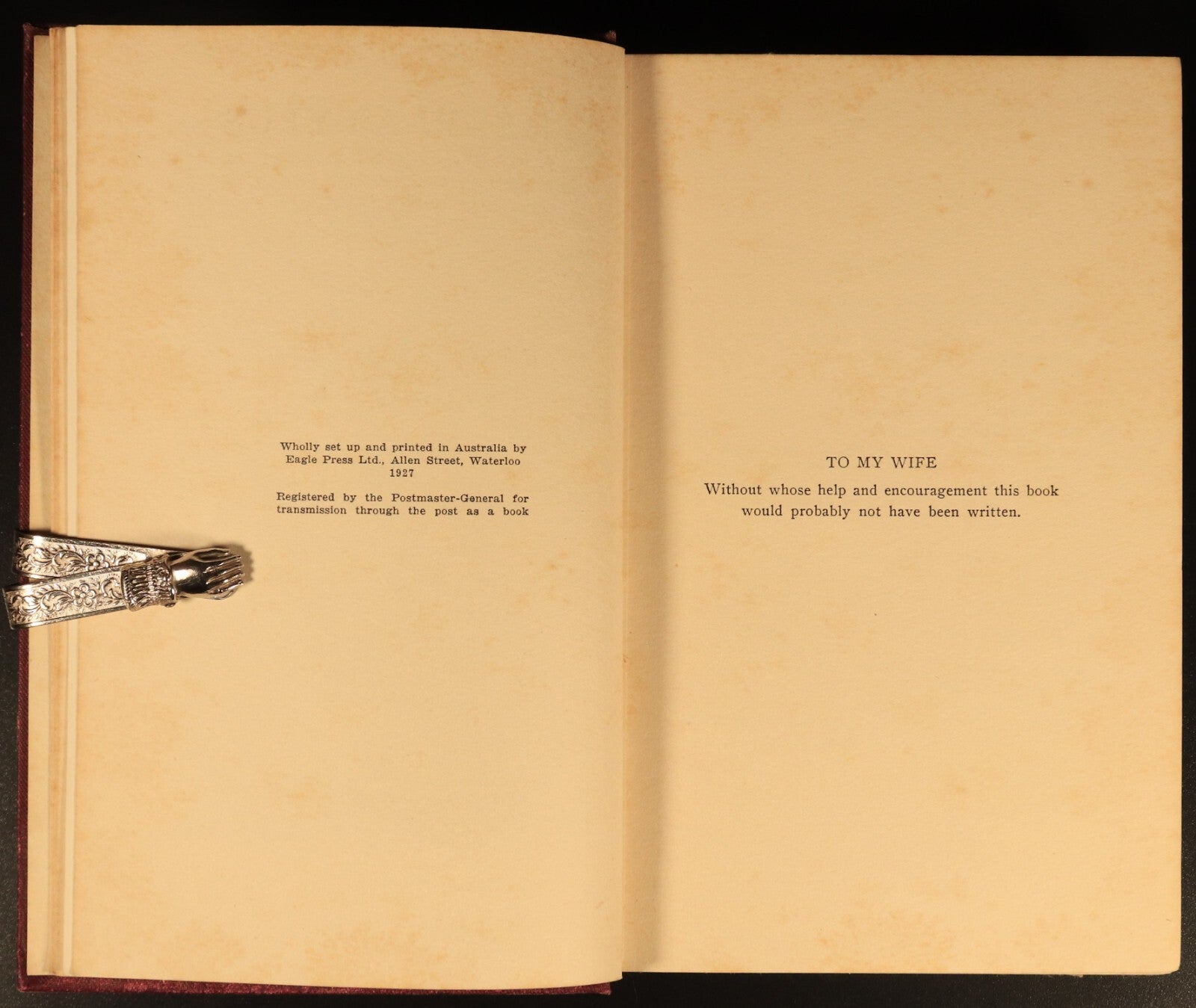 1927 The Platypus by Harry Burrell Australian Natural History Book 1st Ed