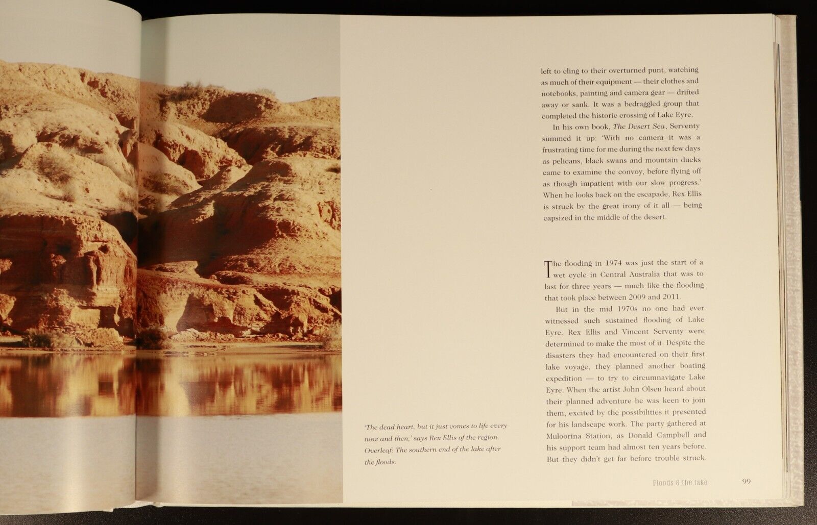 2011 Lake Eyre Heart Of The Continent by Paul Lockyer Australian History Book