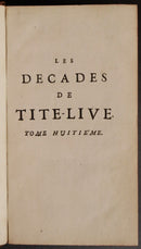 1722 Les Decades De Tite-Live Traduction Du Ruyer Roman History Antique Book-3
