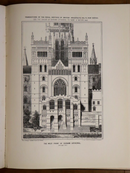 1890 Royal Institute British Architects Transactions Antique Architecture Book-7