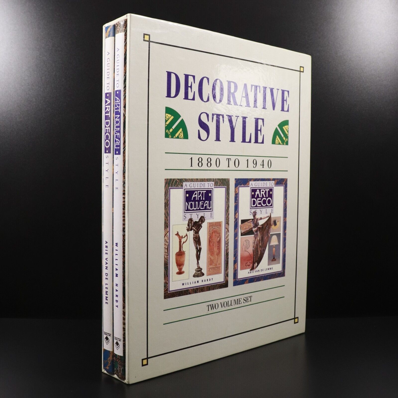 1986 2vol Decorative Style 1880 to 1940 Art Deco Nouveau Reference Book Set