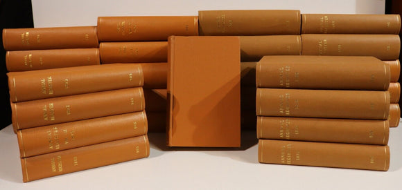 1805-1880 29vol The Annual Register Antiquarian World History Reference Books