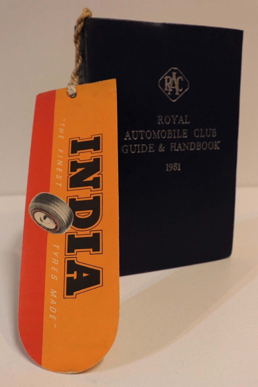 1951 Royal Automobile Club Guide For 1951 Vintage Motor Travel Guide Book