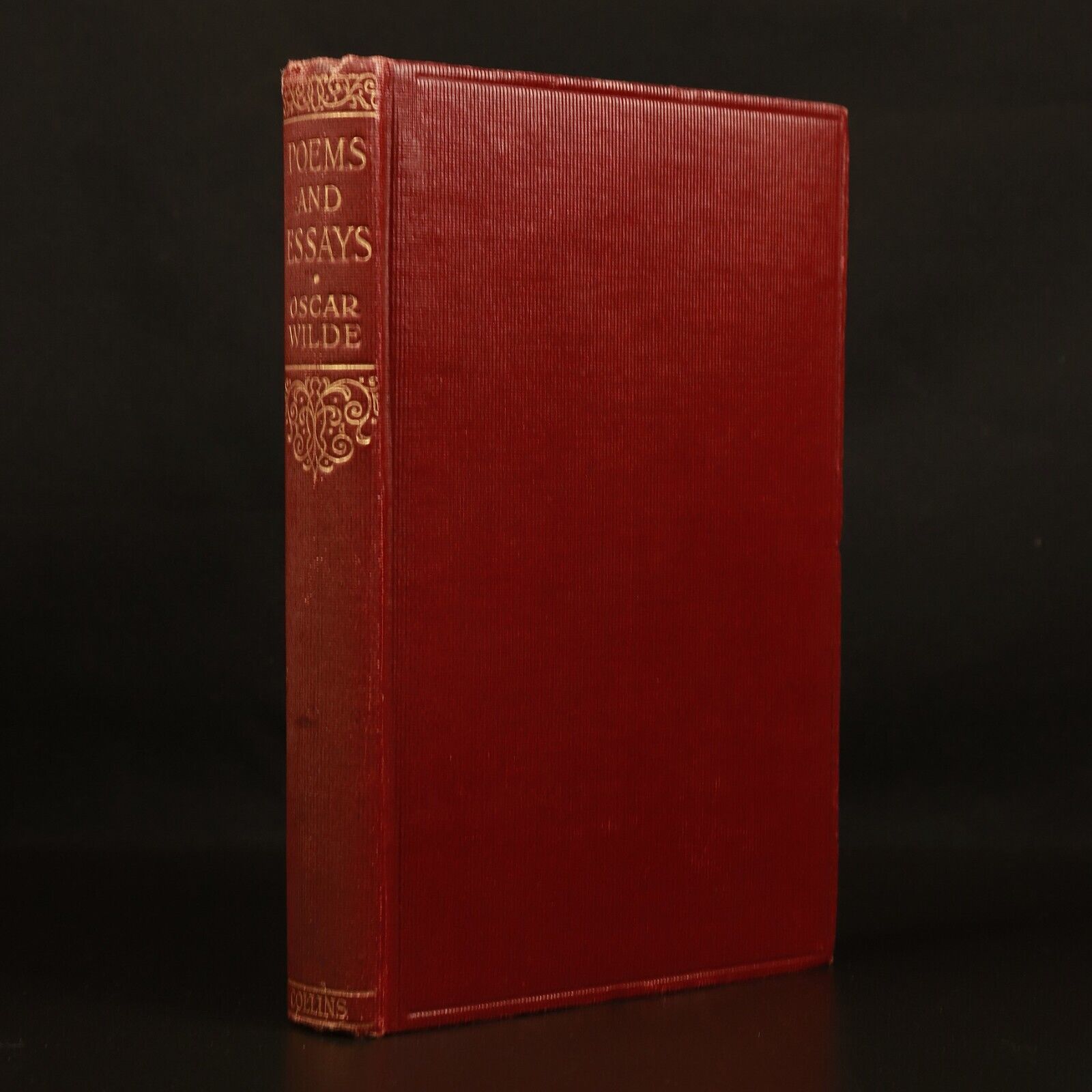 c1920 Poems & Essays Of Oscar Wilde by D. Nachshen Antique British Poetry Book