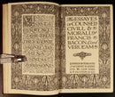 1928 Essayes Civill & Morall Of Francis Bacon Antique British Philosophy Book-7