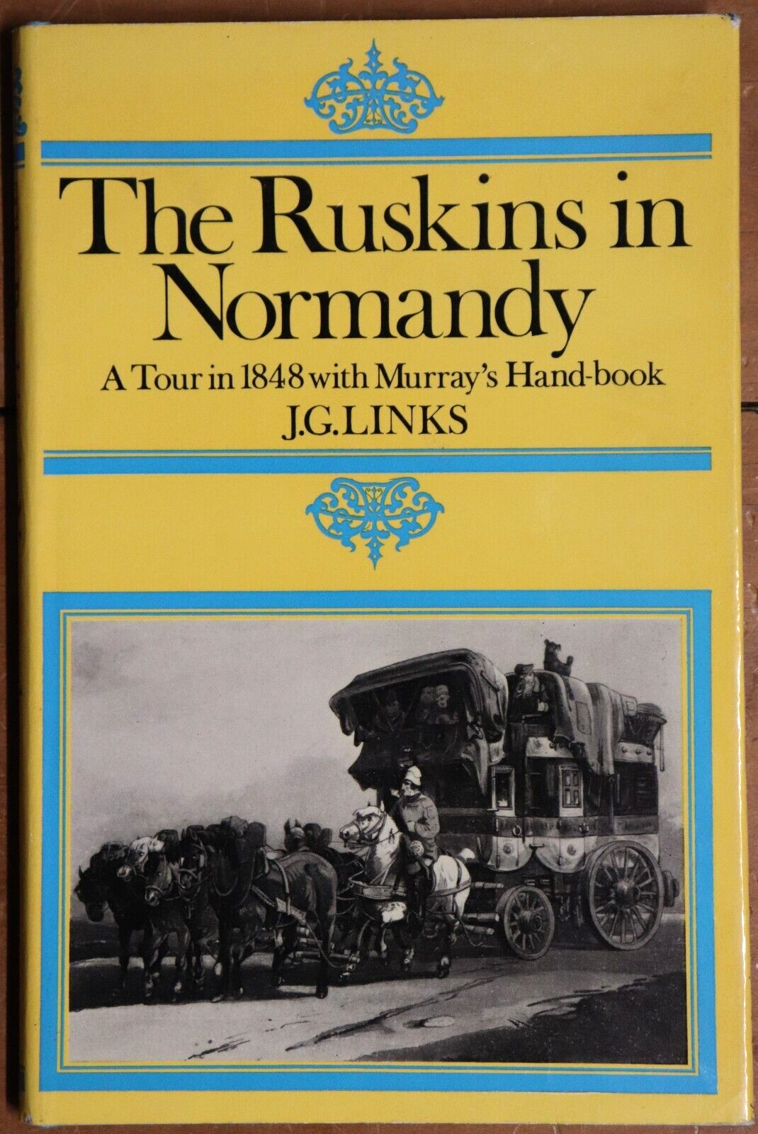 1968 The Ruskins In Normandy by J.G. Links Travel Book France