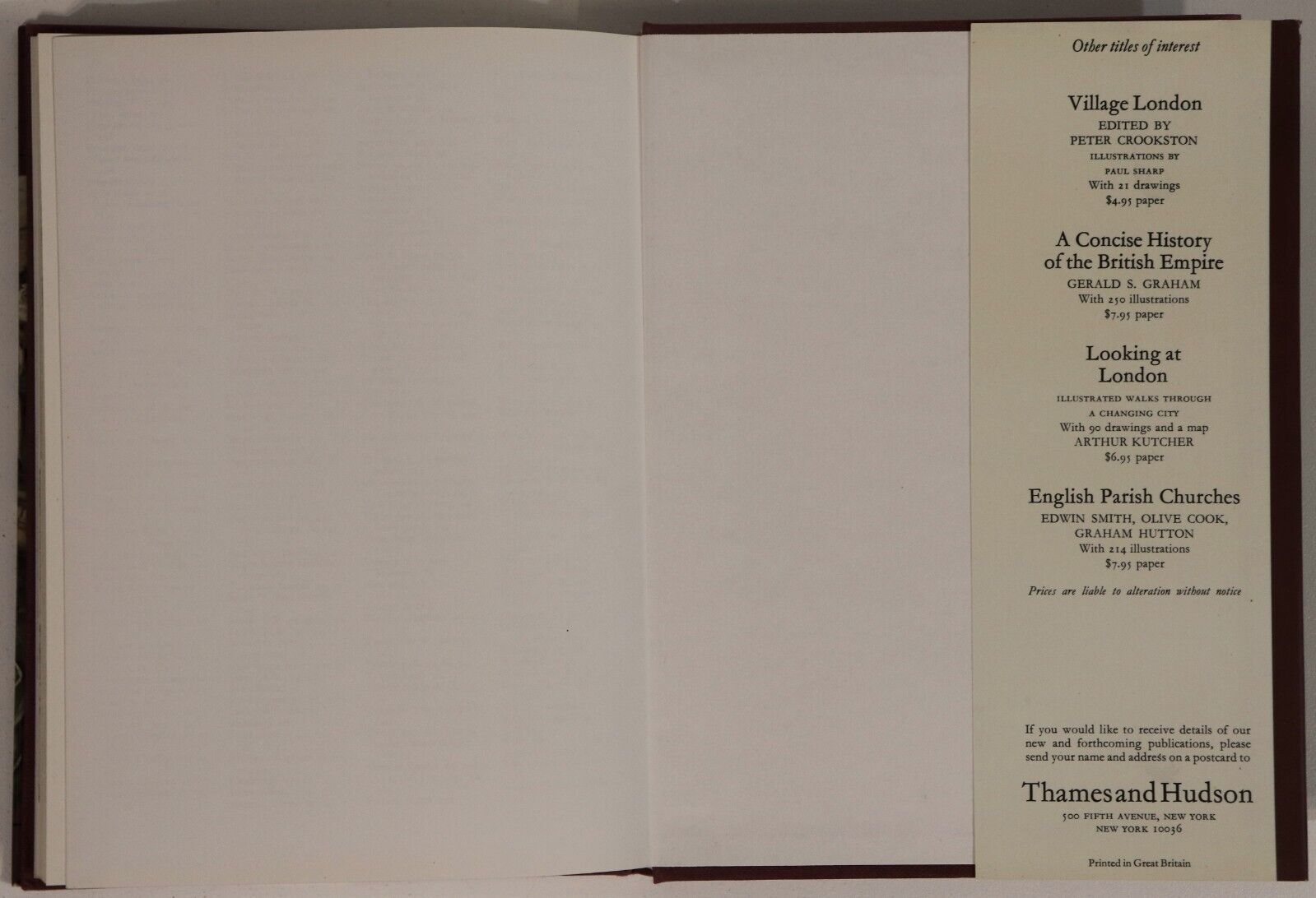 1979 Shopping In Style by Alison Adburgham Vintage British Retail History Book