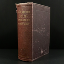 1894 A First Sketch Of English Literature by H Morley Antiquarian Reference Book-1
