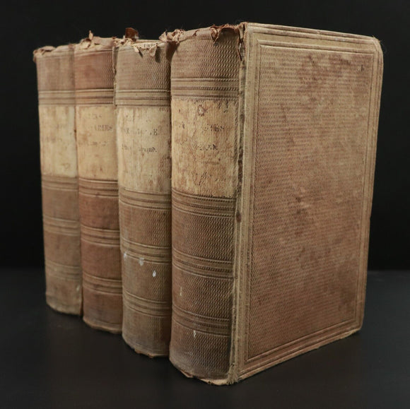 1863 4vol Commentaries On The Laws Of England Antiquarian British Legal Book Set