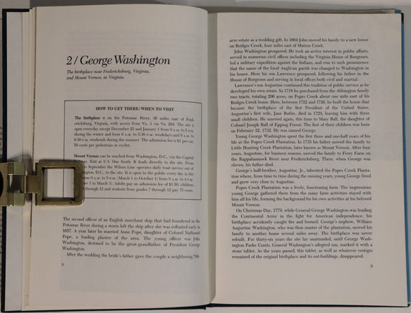 1976 Historic Homes Of The American Presidents American Architecture Book