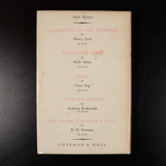 1954 Old Men Have Grey Beards by Leopold Louth British Fiction Book 1st Edition