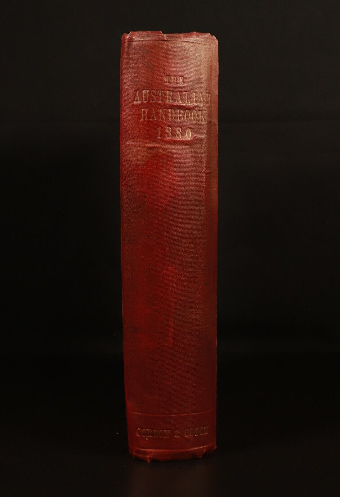 1880 Australian Handbook Almanac Shippers' Directory Antiquarian Reference Book