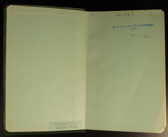 Machinery's Handbook by Oberg & Jones 1964 Vintage Engineering Reference Book