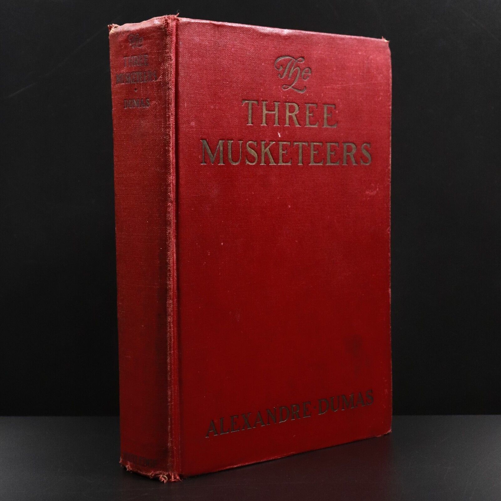 1922 The Three Musketeers by Alexandre Dumas Vintage Classic Fiction Book