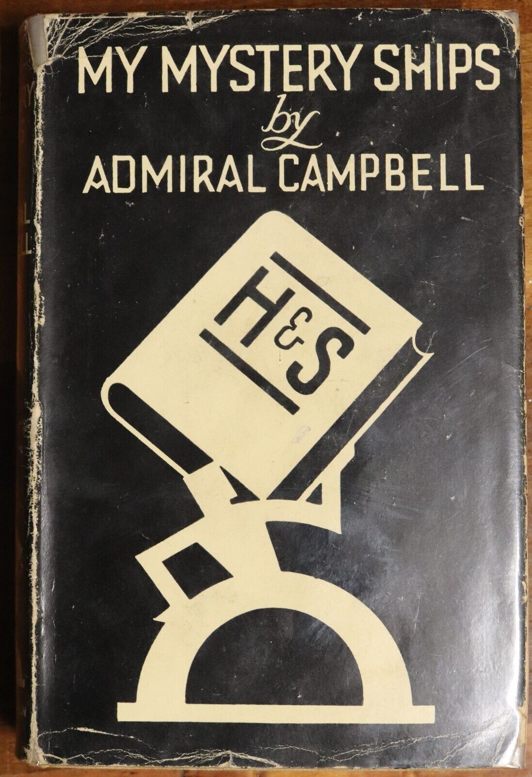 1937 My Mystery Ships by Vice Admiral G Campbell Military Biography Book