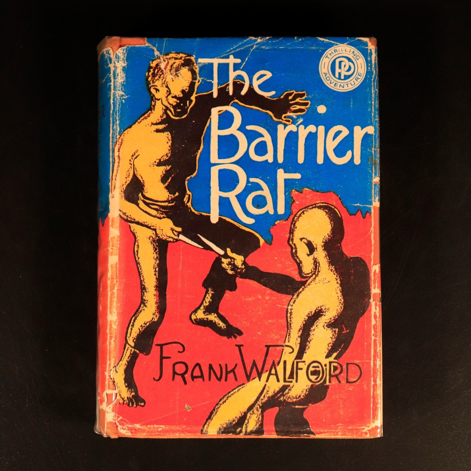 1943 The Barrier Rat by Frank Walford Vintage Australian Fiction Book w/DJ
