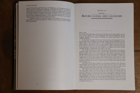 1984 The Victorians: Making Their Mark Australian History Book 1st Edition