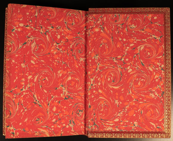 1947 Thoughts & Adventures by Winston Churchill Antique History Book Leather