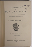 1887 A History Of Our Own Times by J McCarthy Vol. 2 Antique History Book-2
