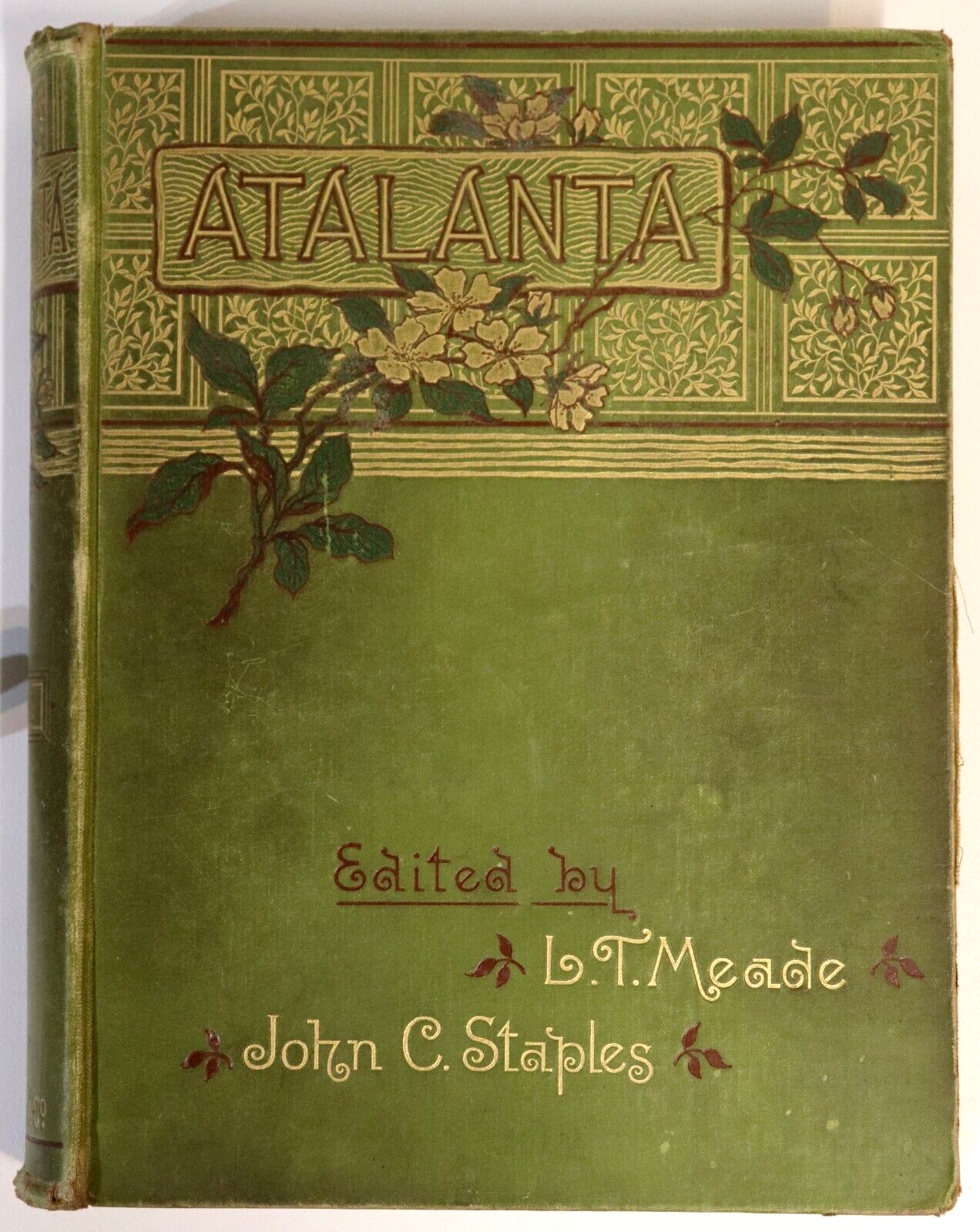 1890 Atalanta by Meade & Staples Antique British History & Childrens Book - 0