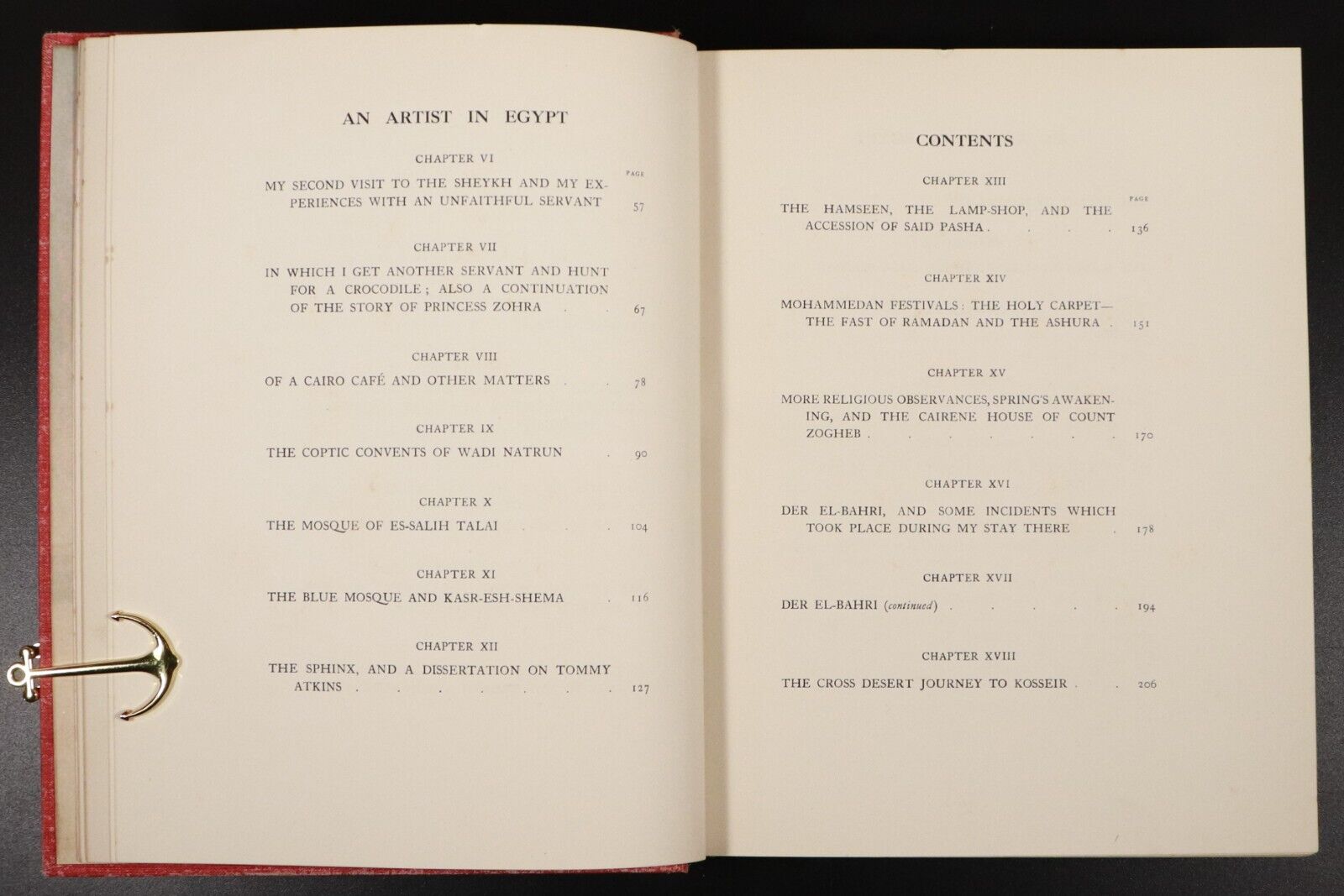 1912 An Artist In Egypt by Walter Tyndale Antique Art History Book Egypt 1st Ed