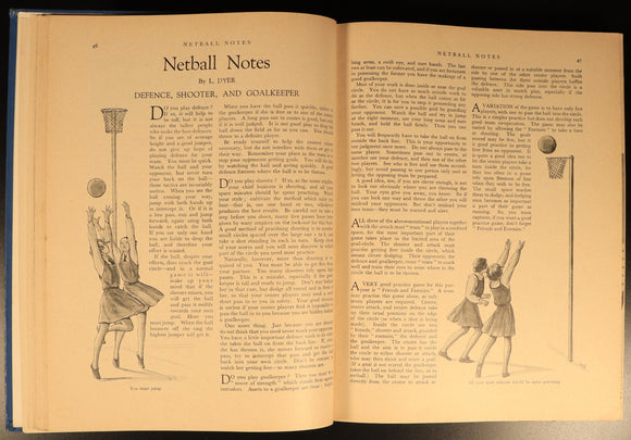 The Girls Own Annual c1940 Antique British Illustrated Girls Book Volume 61